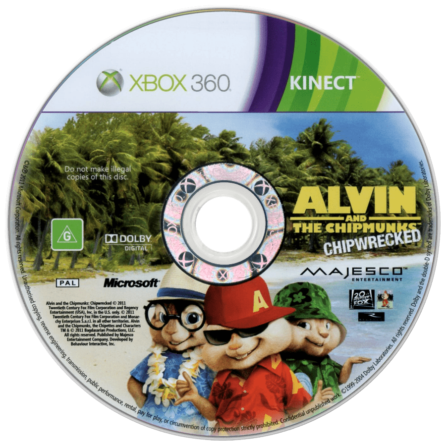 Alvin and the Chipmunks: Chipwrecked media 1 for Xbox 360